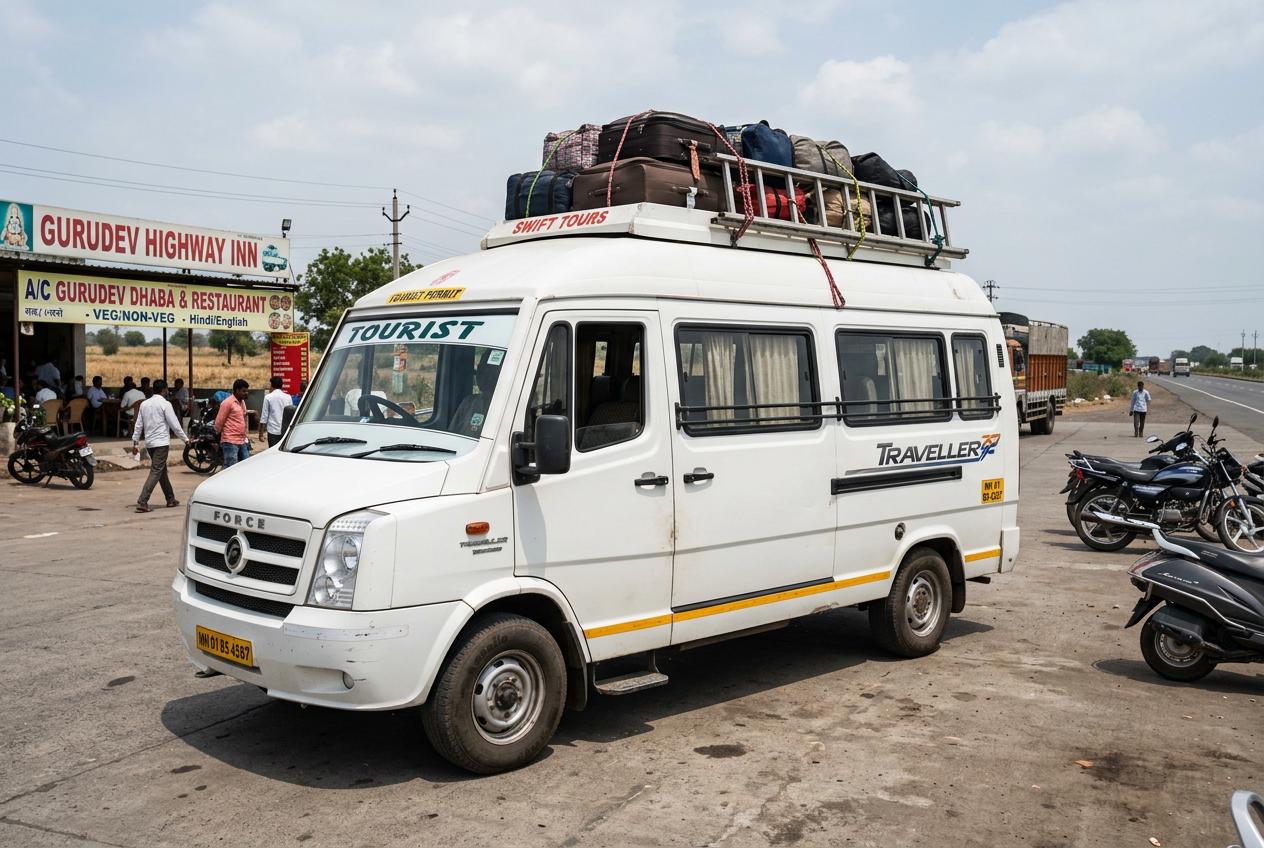 17-Seater Tempo Traveller